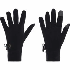 Best deal 🔔 Black Diamond LightWeight Fleece Gloves black 🔥