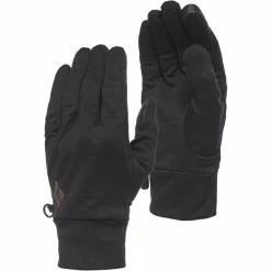 Outlet ⌛ Black Diamond Lightweight Wooltech Gloves anthracite ⭐