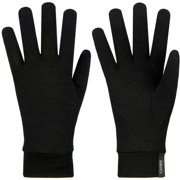Wholesale βοΈ CAMPZ Mountain Merino Liner Gloves black π 2 Wholesale βοΈ CAMPZ Mountain Merino Liner Gloves black π