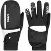 Deals ❤️ CAMPZ Runner Gloves black/reflective ❤️ -Fleece Shop campz runner gloves black reflective 1
