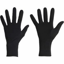 Hot Sale 😉 Icebreaker 260 Tech Liner Gloves black 🛒