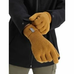 New 🎉 Icebreaker Rixdorf Gloves clove 🎉 -Fleece Shop icebreaker rixdorf gloves clove 3