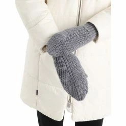 Promo ❤️ Icebreaker Waypoint Mittens gritstone heather/black ❤️ 11 Promo ❤️ Icebreaker Waypoint Mittens gritstone heather/black ❤️ -Fleece Shop icebreaker waypoint mittens gritstone heather black 4