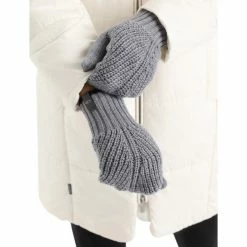 Promo ❤️ Icebreaker Waypoint Mittens gritstone heather/black ❤️ 12 Promo ❤️ Icebreaker Waypoint Mittens gritstone heather/black ❤️ -Fleece Shop icebreaker waypoint mittens gritstone heather black 5