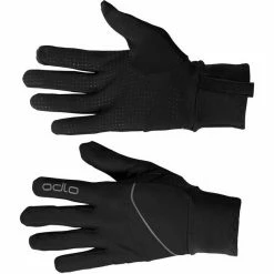 Best Sale 🥰 Odlo Intensity Safety Light Gloves black ⌛