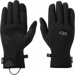 New 💯 Outdoor Research Flurry Sensor Gloves Men black 🛒