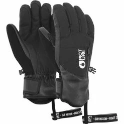Promo ✔️ Picture Madson Gloves Men black 💯 -Fleece Shop picture madson gloves men black 3