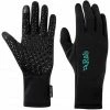 Best Sale 👍 Rab Power Stretch Contact Grip Gloves 👩 Women black 🛒