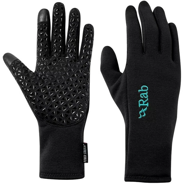 Best Sale ๐ Rab Power Stretch Contact Grip Gloves ๐ฉ Women black ๐ 3 Best Sale ๐ Rab Power Stretch Contact Grip Gloves ๐ฉ Women black ๐