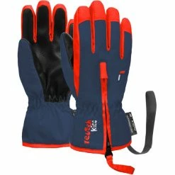Cheap ✔️ Reusch Ben Gloves Toddler 👗 dress blue/cherry tomato 👍