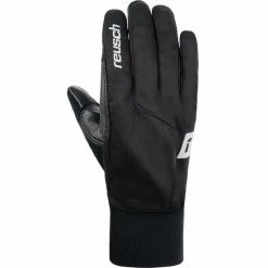 Flash Sale 👏 Reusch Rey TOUCH-TEC Gloves black/silver 🎉 -Fleece Shop reusch rey touch tec gloves black silver 3