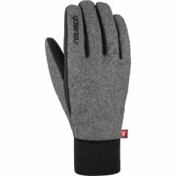 Top 10 β€οΈ Reusch Walk TOUCH-TEC Gloves black/grey alpine melange π