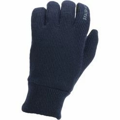 Best Sale 🥰 Sealskinz Windproof All Weather Knitted Gloves dark navy 🧨