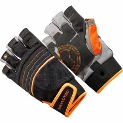 Brand new 🧨 Skylotec SKYGRIP HalfFinger Climbing Gloves black/orange 👍
