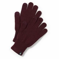 Best Sale ❤️ Smartwool Liner Gloves black cherry heather ✔️