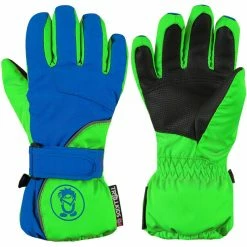 Buy 🥰 TROLLKIDS Troll Gloves Kids med blue/viper green 🎁