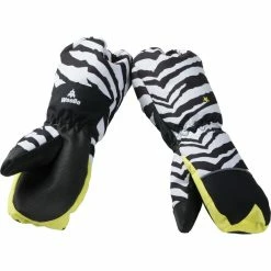 Outlet 😀 WeeDo Zeedo Zebra Gloves Kids zebra white 👏