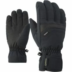 Best deal 🔥 Ziener Glyn GTX + Gore Plus Warm Alpine Skiing Gloves black 🌟