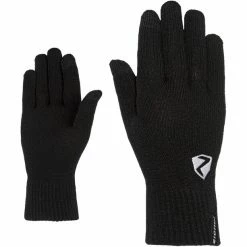 Best Sale ⭐ Ziener Iaco Touch Multisport Gloves black 😉