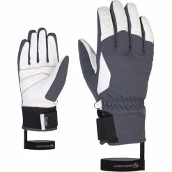 Best deal 🔥 Ziener Kale AS AW Gloves 👩 Women grey ink 🛒