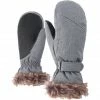 Best Sale 😍 Ziener Kem Mittens 👩 Women grey melange 🧨 -Fleece Shop ziener kem mittens women grey melange 1