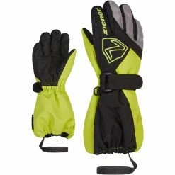 Brand new 🥰 Ziener Lauro AS Gloves Kids black.lime ❤️