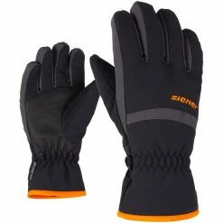 New 🎉 Ziener Lejano AS Gloves Kids black/graphite 💯