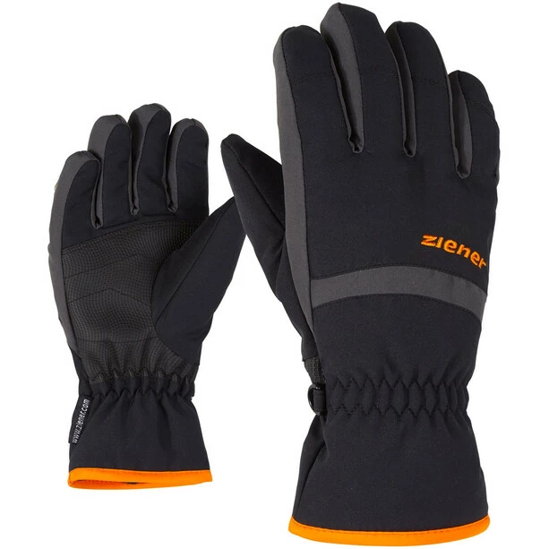 New π Ziener Lejano AS Gloves Kids black/graphite π― 3 New π Ziener Lejano AS Gloves Kids black/graphite π―