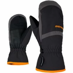New 🎉 Ziener Lejanos AS Mittens Kids black/graphite 😀